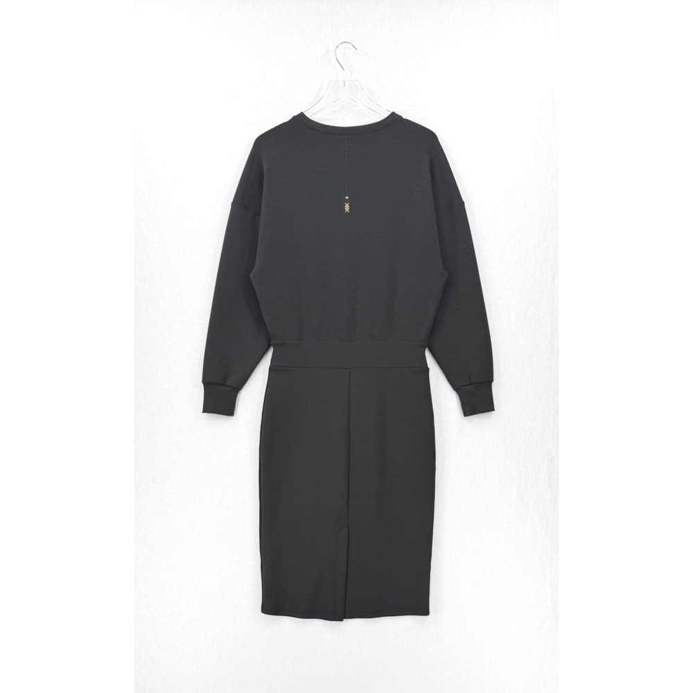 RHONE Dreamglow Long Sleeve Sweatshirt Dress Women Small Black Performance - Picture 6 of 16